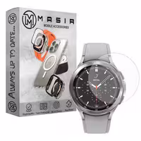 محافظ صفحه نمایش مسیر مدل Tempered Glass مناسب برای ساعت هوشمند سامسونگ Galaxy Watch 4 Classic 46mm | کالا برتری