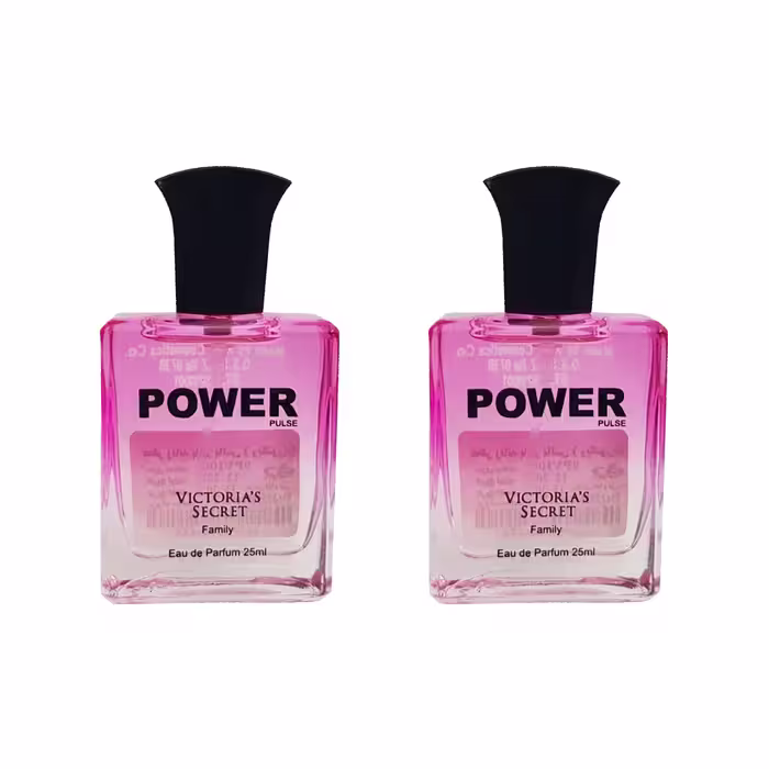 عطر جیبی زنانه پاور پالس مدل Victoria Secret حجم 25 میلی لیتر بسته 2 عددی 
