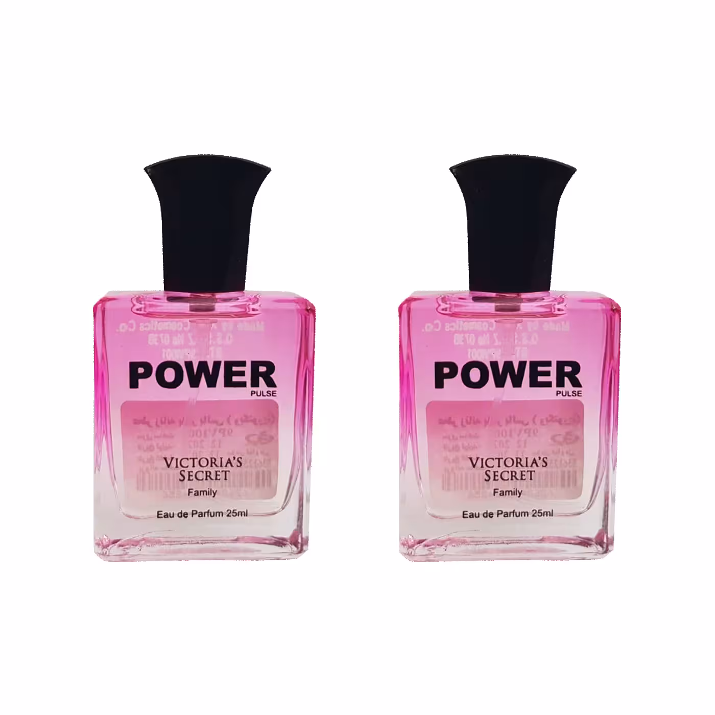 عطر جیبی زنانه پاور پالس مدل Victoria Secret حجم 25 میلی لیتر بسته 2 عددی 