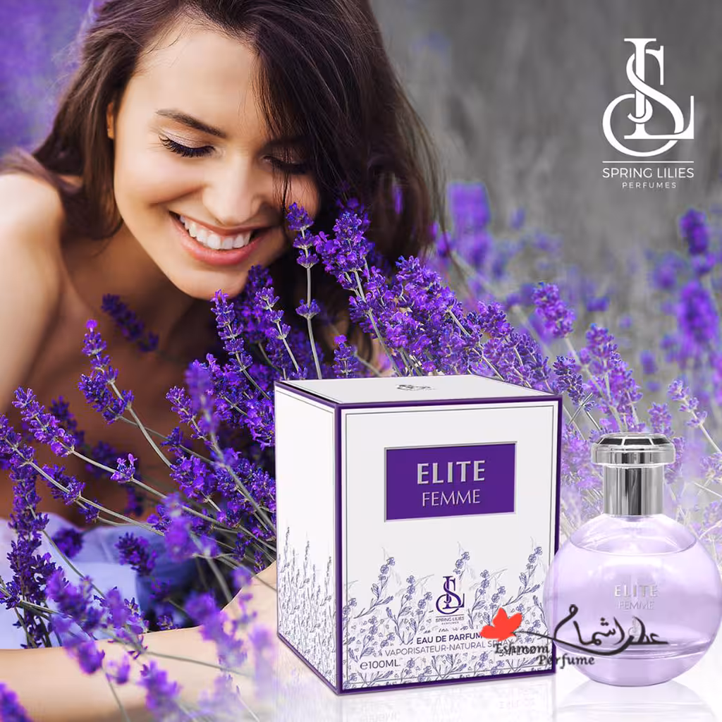 اسپرینگ لیلیز ادکلن زنانه 100 میل رایحه اکلت ELITE برند SPRING LILIES
