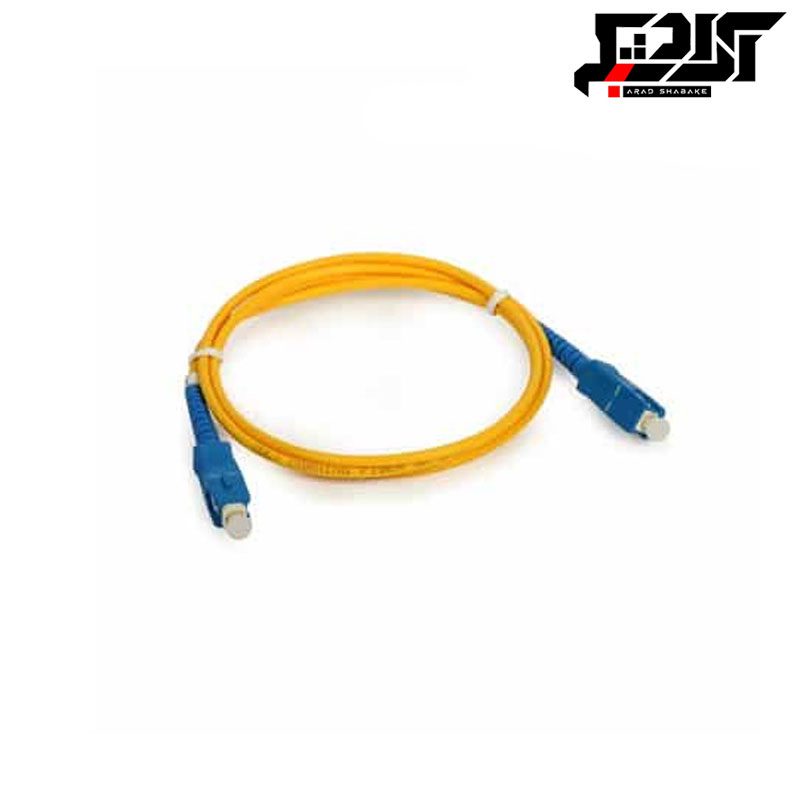 پچ کورد 1 متری فیبر نوری SC-SC -Duplex single