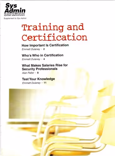 خرید و دانلود نسخه کامل کتاب Sys Admin, Supplement 2006: Training and Certification
