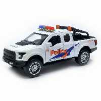 ماکت فلزی پلیس مدل فورد Raptor police مقیاس1.34
