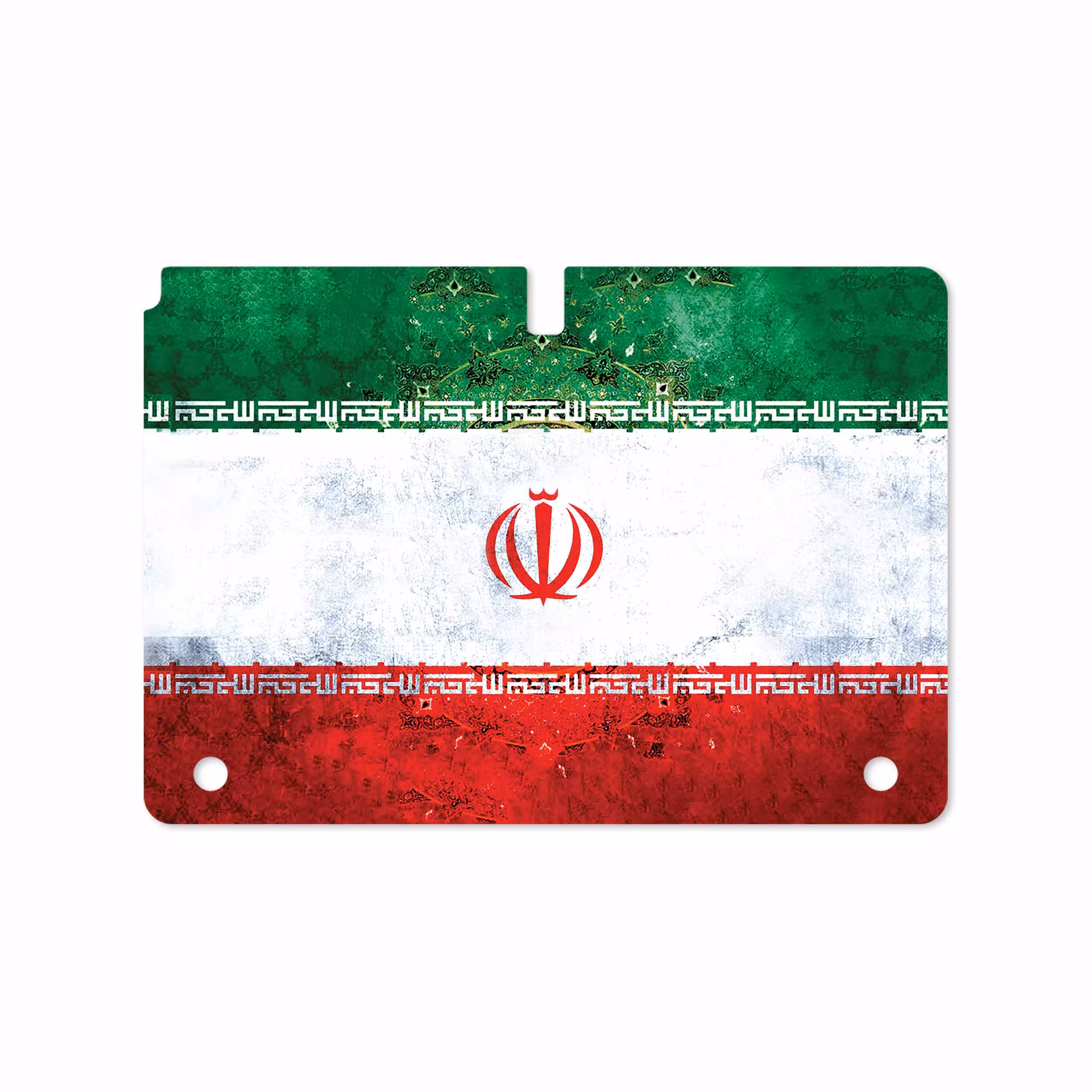 برچسب پوششی ماهوت مدل Iran-Flag-1 مناسب برای تبلت سامسونگ Galaxy Note 10.1 2012 N8010