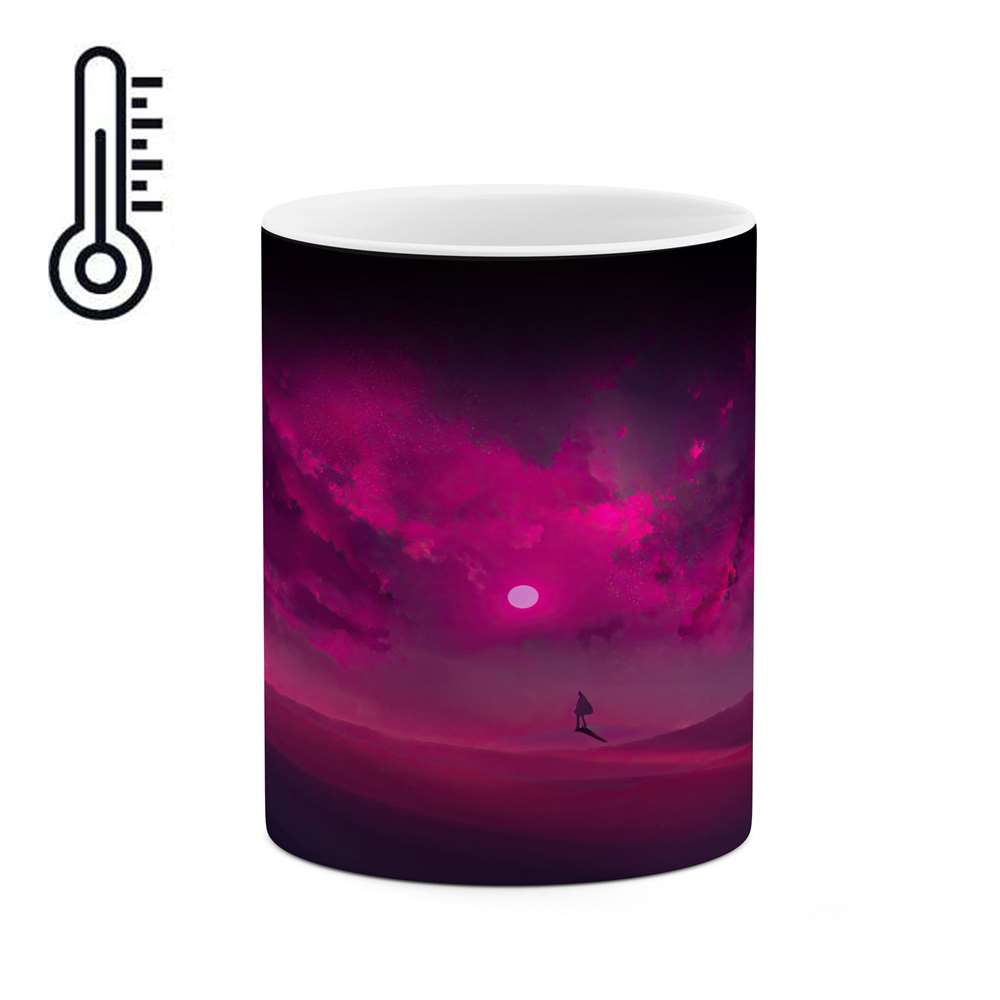 ماگ حرارتی کاکتی طرح انیمه مدل mgh18028