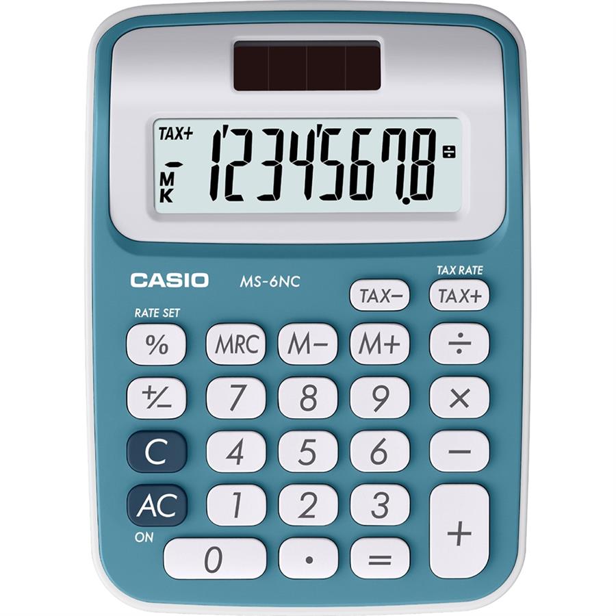 ماشین حساب رومیزی کاسیو مدل MS-6 NC