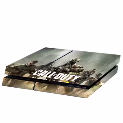 استیکر پلی استیشن 4 مدل ps4 fat طرح call of duty کد PS-1008