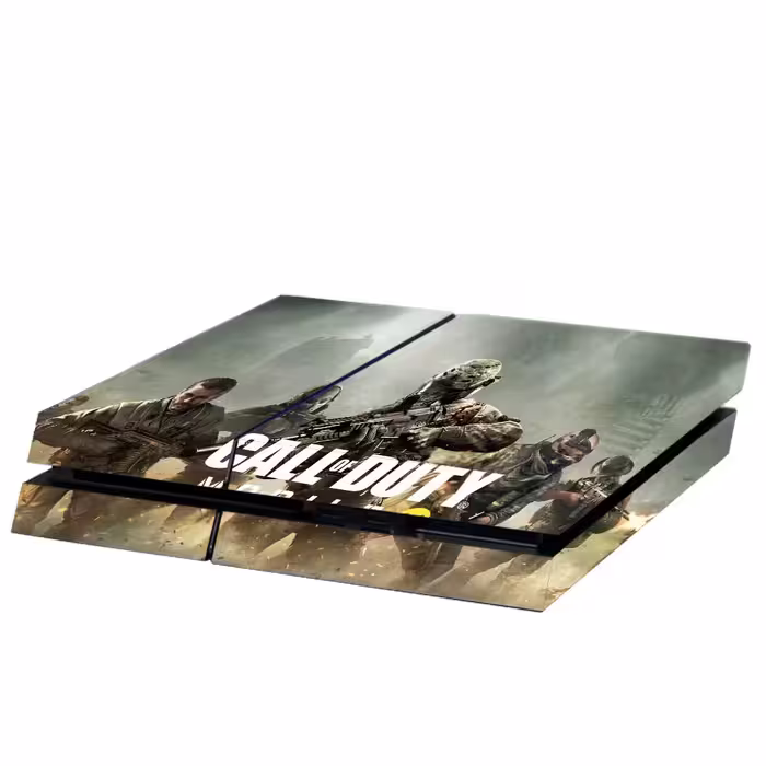 استیکر پلی استیشن 4 مدل ps4 fat طرح call of duty کد PS-1008