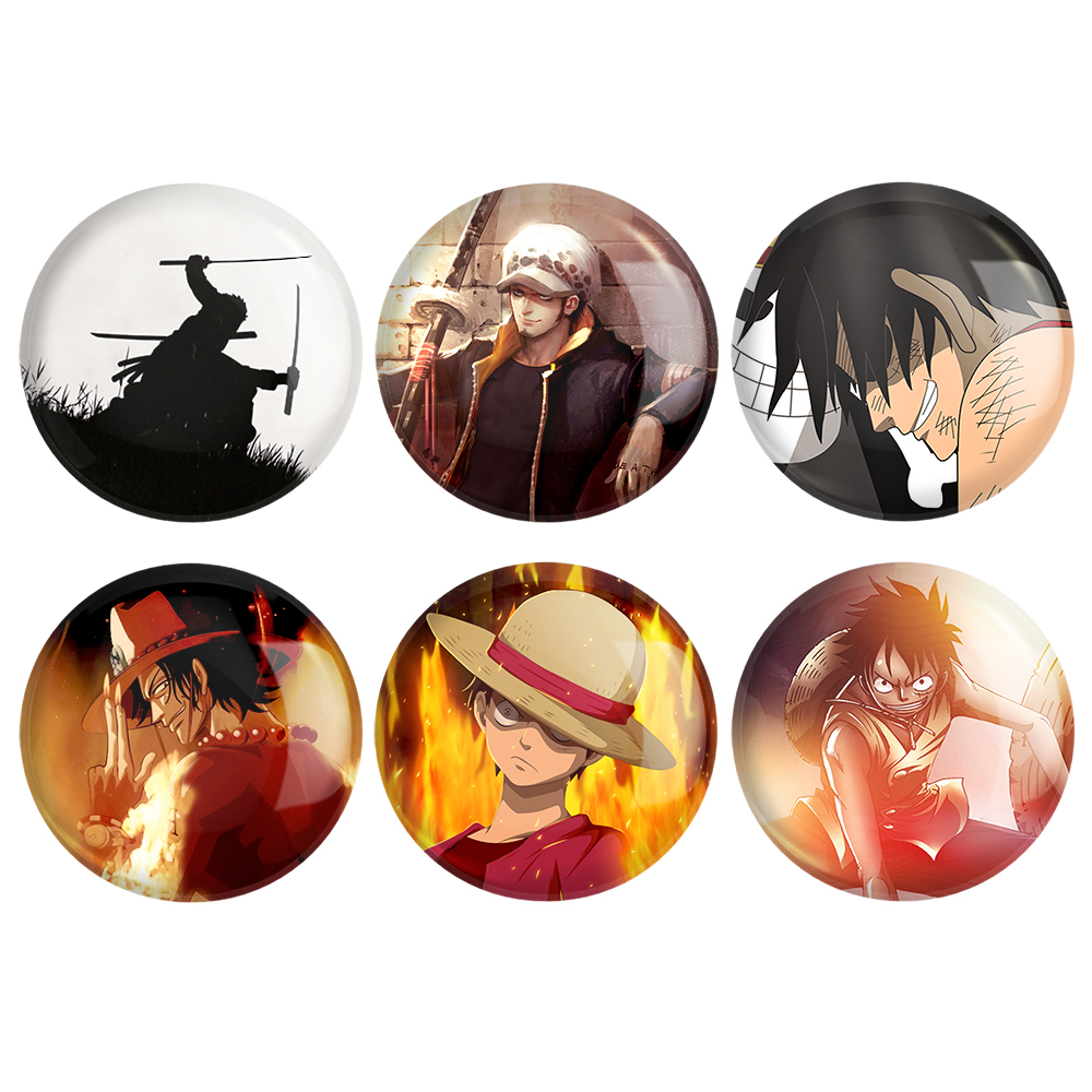 پیکسل خندالو مدل انیمه وان پیس One Piece کد 936B مجموعه 6 عددی