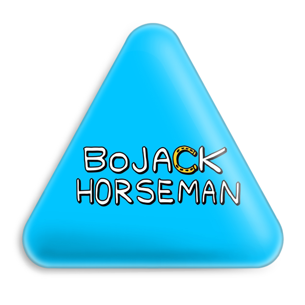 پیکسل خندالو طرح Bojack Horseman مدل مثلثی کد 1141