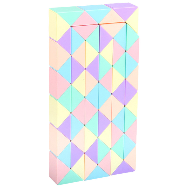 مکعب روبیک مدل ماری 72 مویو ماکارون طرح پاستلی | چاوه