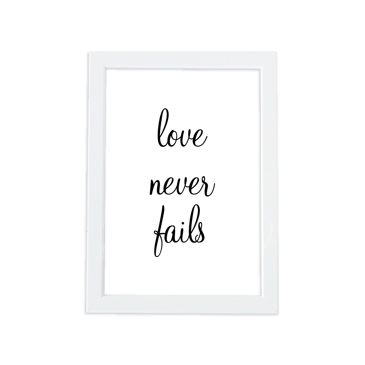 تابلو مدل عشق هرگز نمی‌میرد کد FQ8Y-w