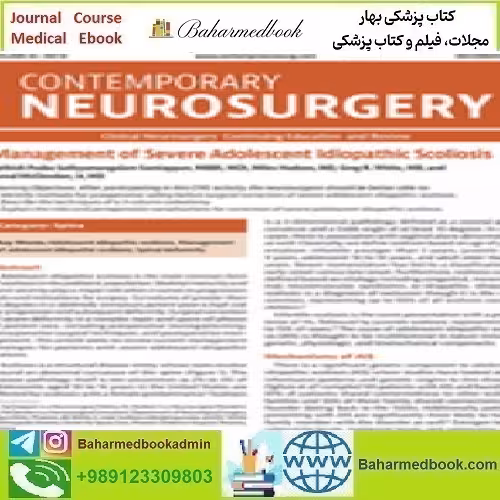 Contemporary Neurosurgery Volume 45 1 to 12 2023 TRUE
