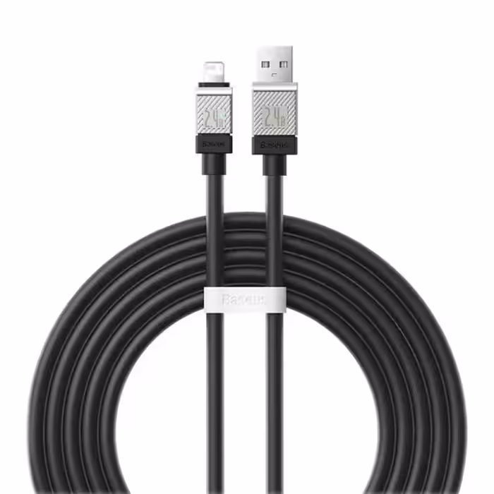 کابل تبدیل USB به Lightning بیسوس مدل CoolPlay طول 2 متر