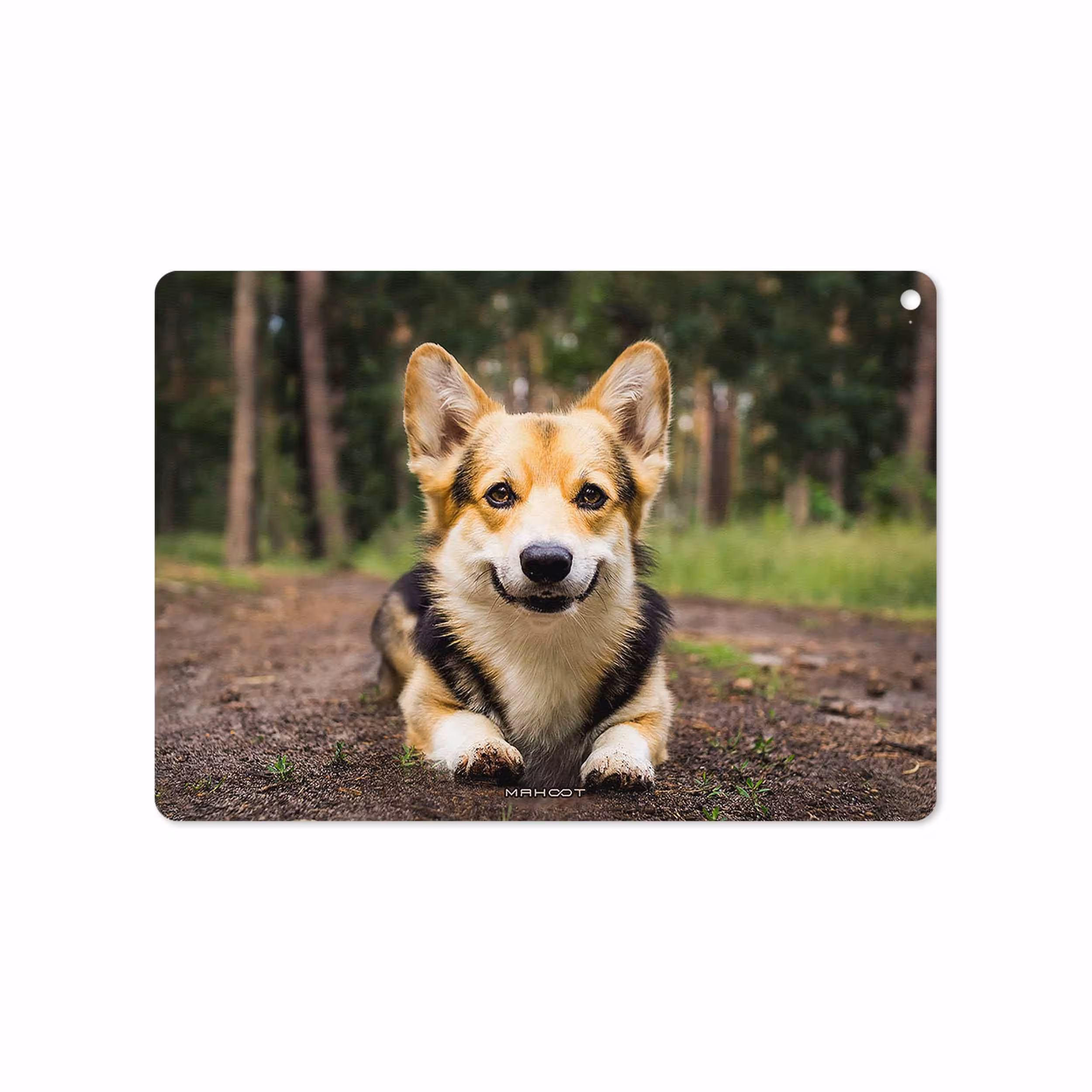 برچسب پوششی ماهوت مدل Dog-2 مناسب برای تبلت اپل iPad Air 2 2014 A1566