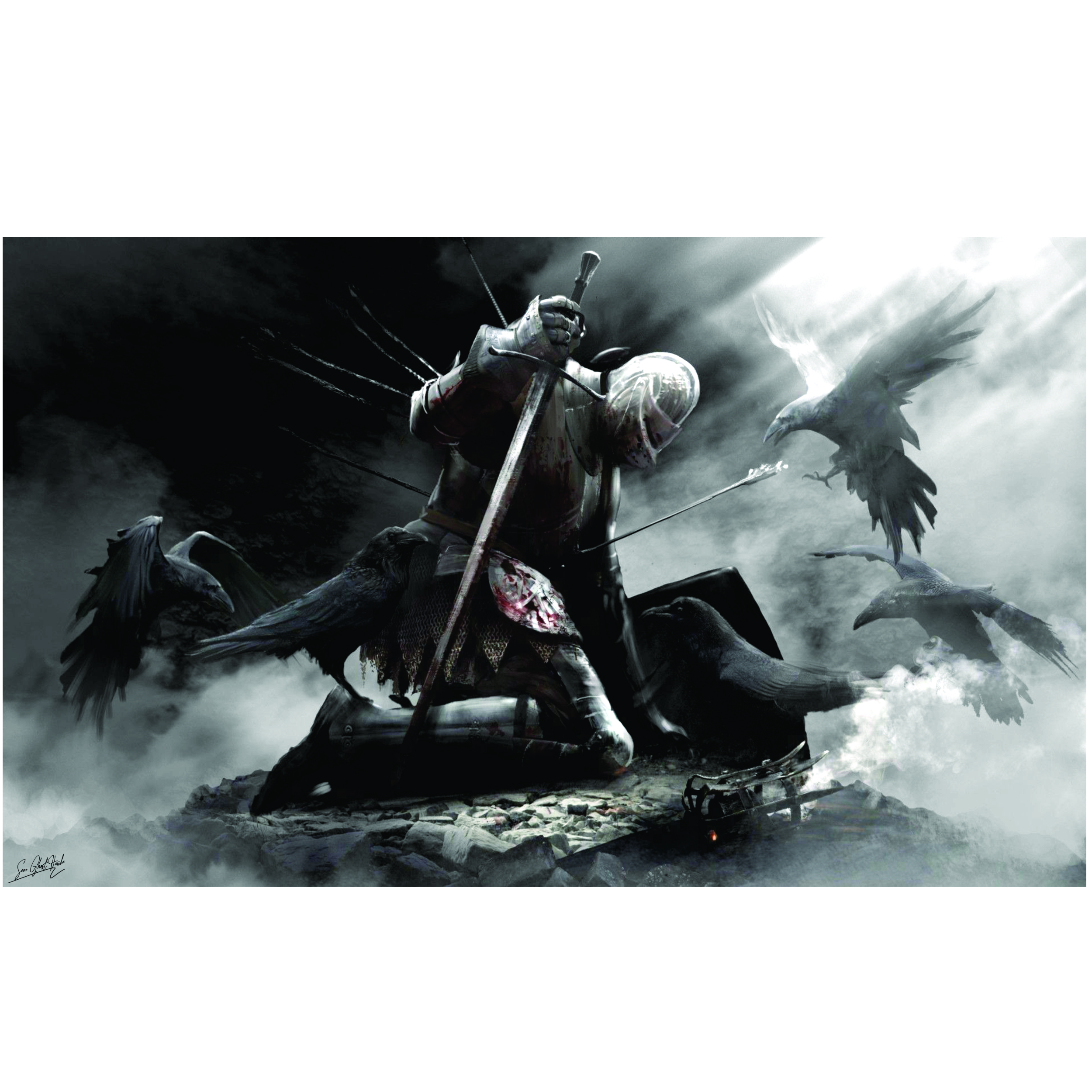 تابلو شاسی مدل شوالیه در تالار سوم