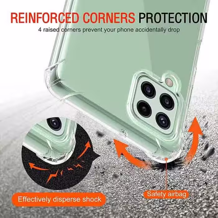 کاور مدل ژله ای کپسول دار مناسب برای گوشی موبایل سامسونگ Galaxy A22 4g