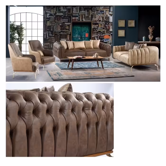 مبل راحتی 8 نفره مدل ویلتون کد 4523