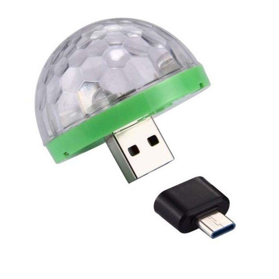 رقص نور مدل اسمال مجیک بال LEDبه همراه تبدیل OTG