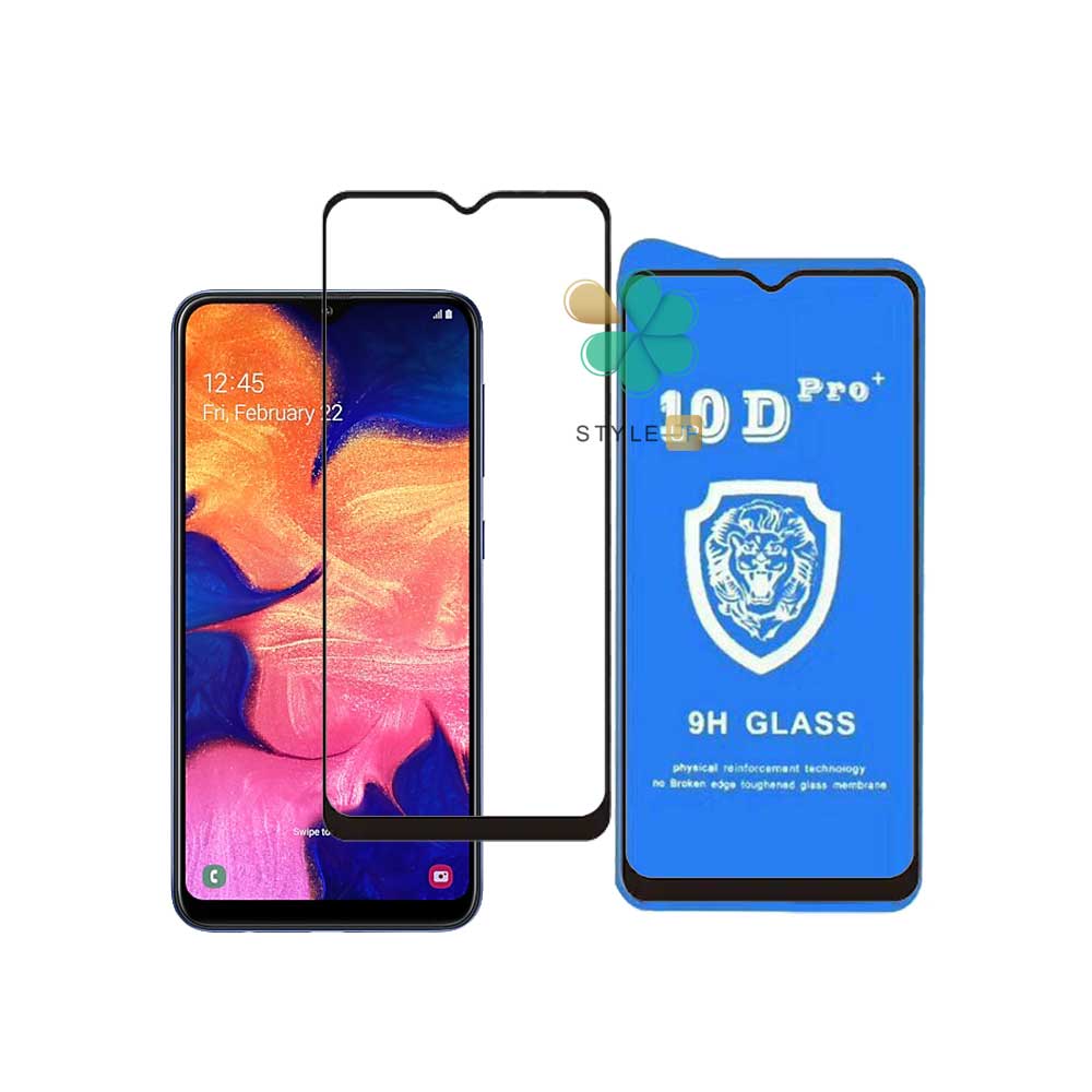 گلس تمام صفحه گوشی سامسونگ Galaxy A10 مدل 10D Pro