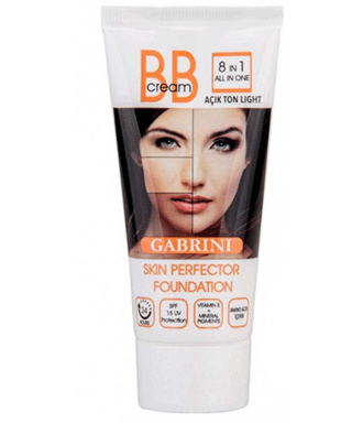 کرم پودر گابرینی بی بی کرم 8 در 1 | رنگ لایت | Gabrini BB Cream 8In1 all in one