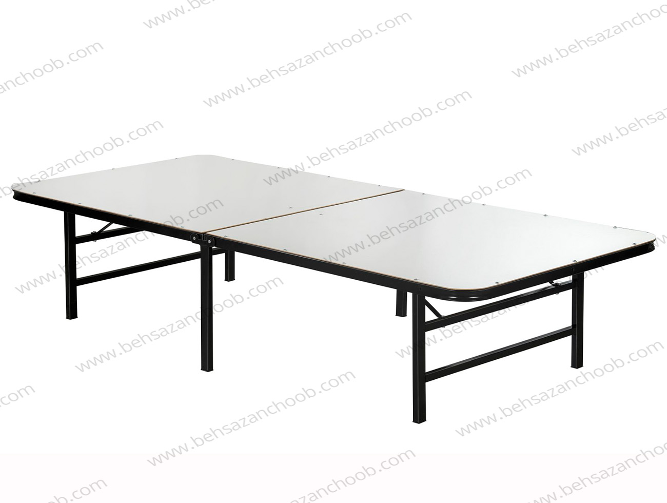 کفی تخت خواب تاشو پایه بلند ام دی اف دار base 391