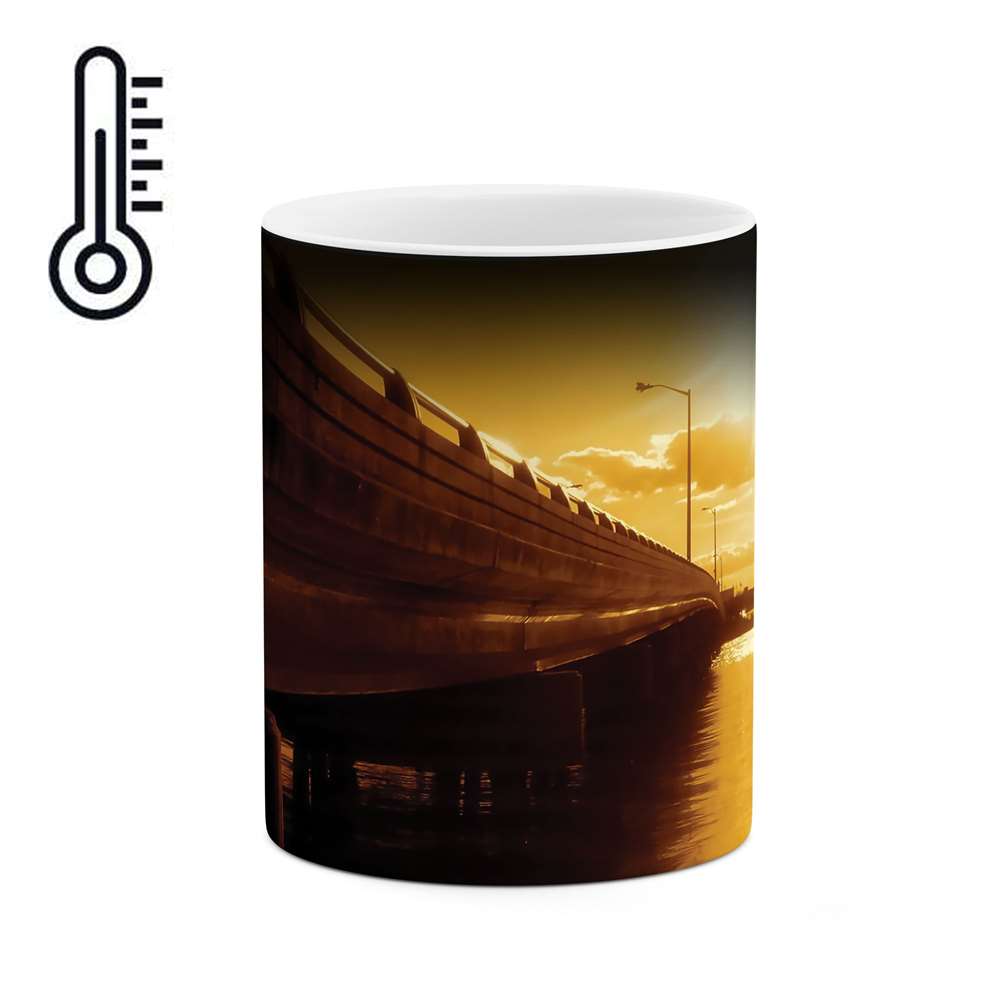 ماگ حرارتی طرح غروب مدل mgh04195