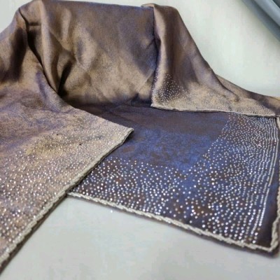 روسری پتینه منجوق دوزی شده