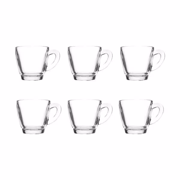 فنجان بلور کاوه مدل MD1163 بسته 6 عددی