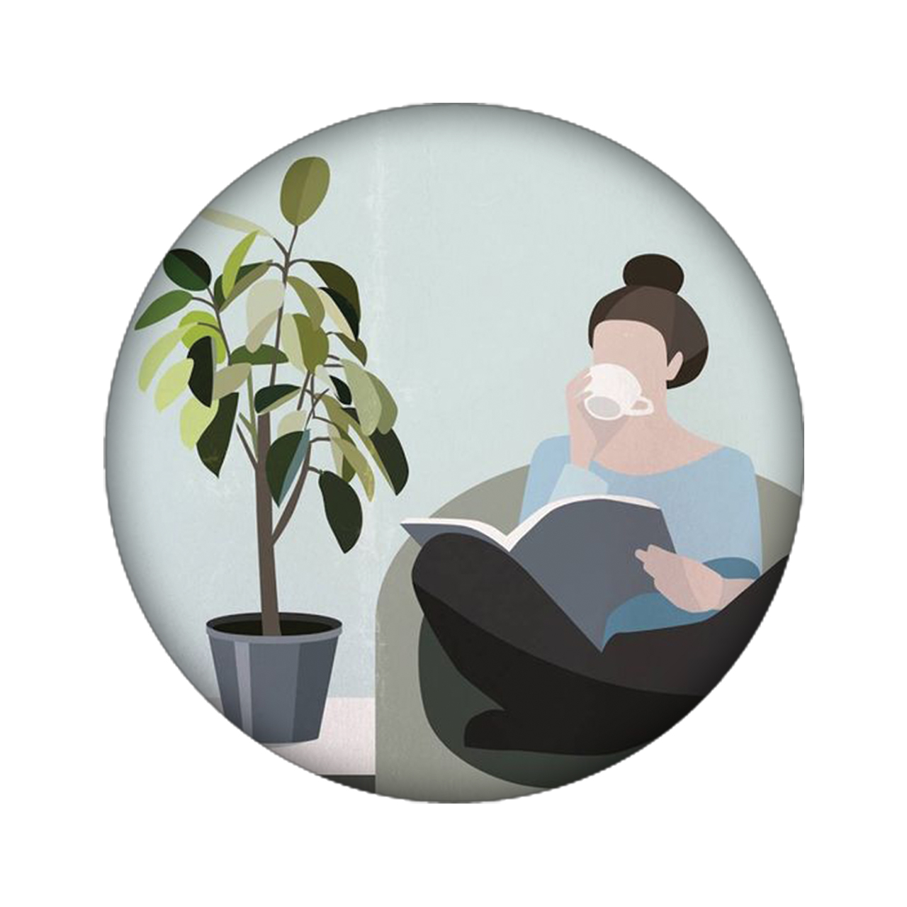 زیر لیوانی مدل مطالعه کد 842