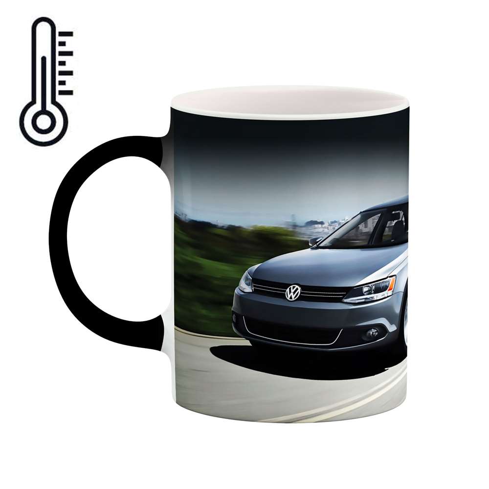 ماگ حرارتی طرح ماشین فولوکس واگن مدل mgh01407