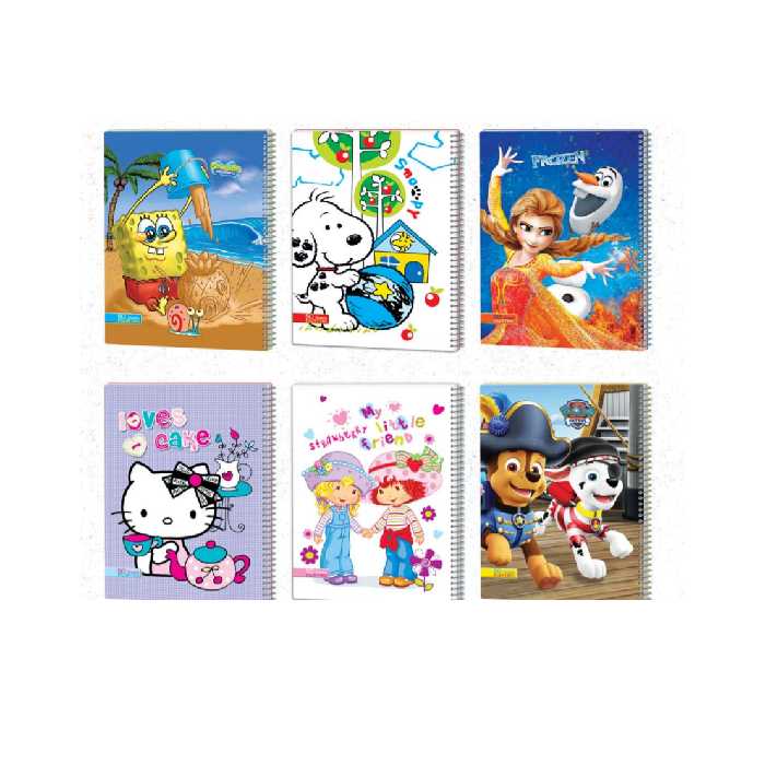 دفتر نقاشی 50 برگ عرش مدل طلقی کد 17