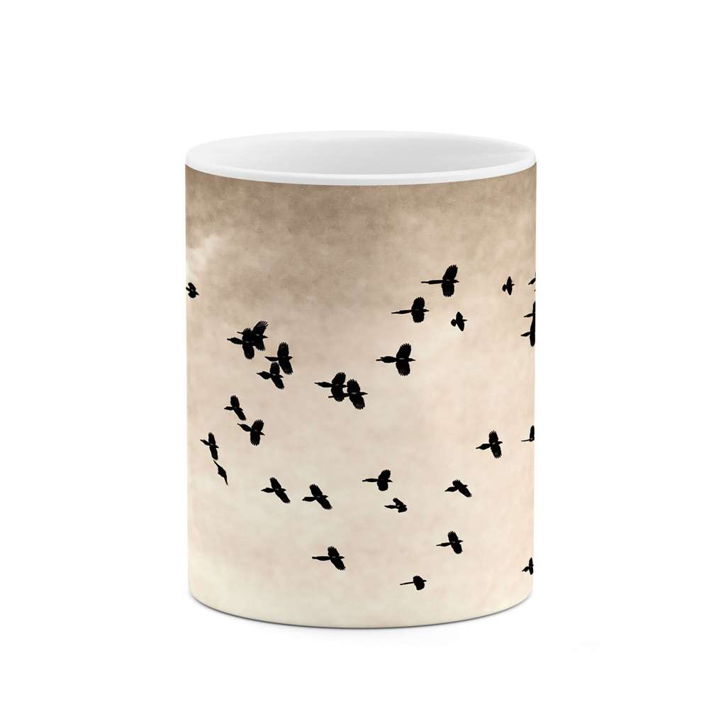 ماگ طرح پرنده ها مدل mgs07597