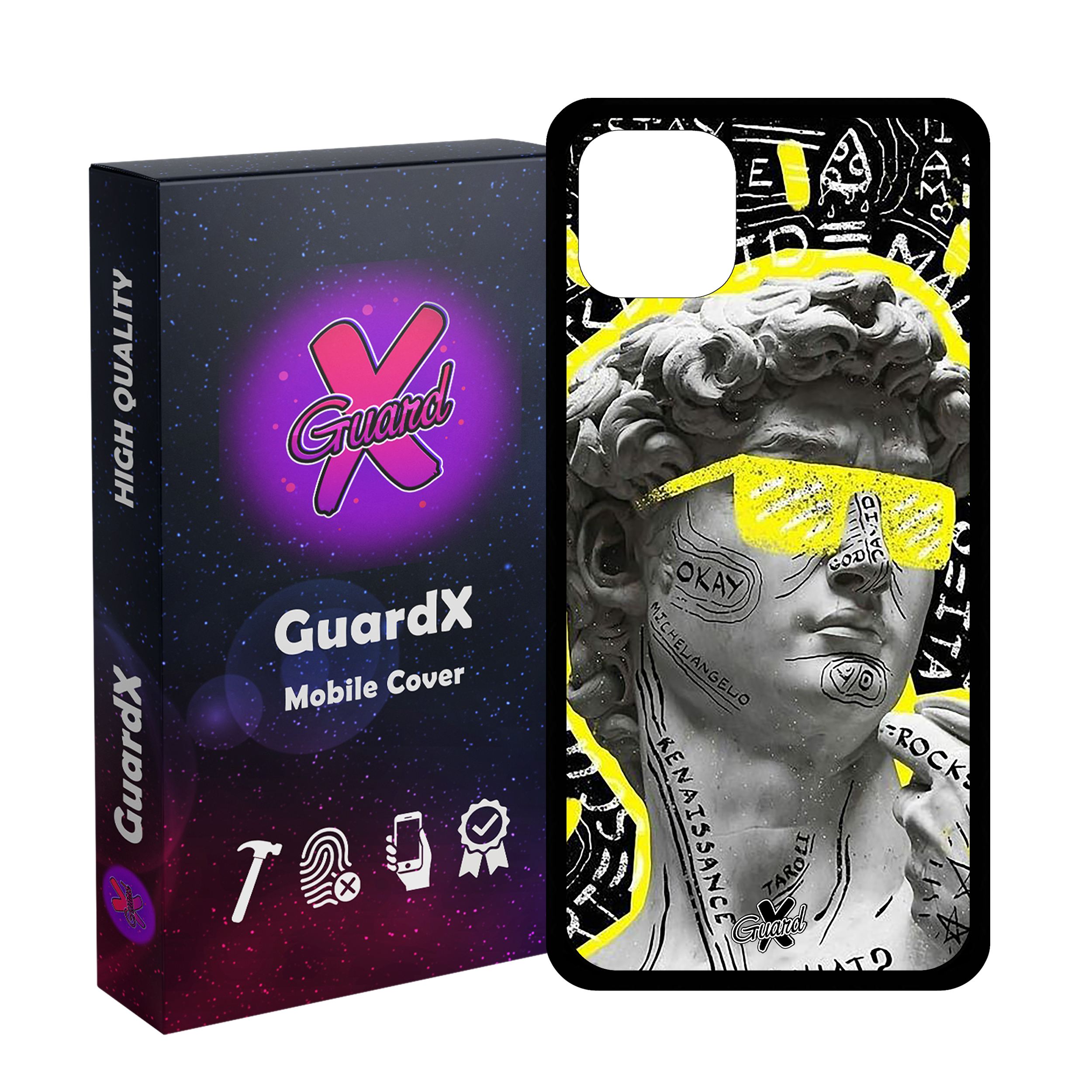 کاور گارد ایکس طرح Art مدل Glass10436 مناسب برای گوشی موبایل اپل iPhone 11 Pro Max