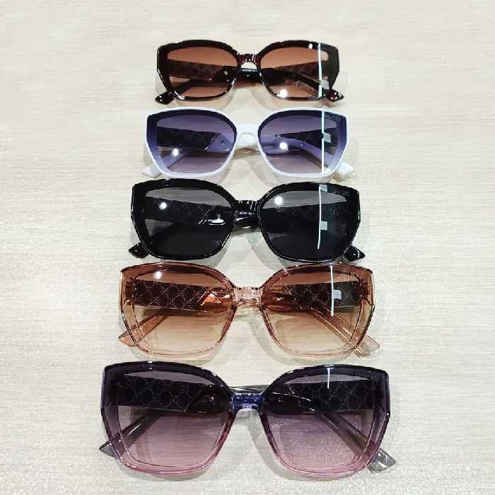 عینک دخترانه و زنانه کاچویی فشن دارای 5 رنگ GUCCI