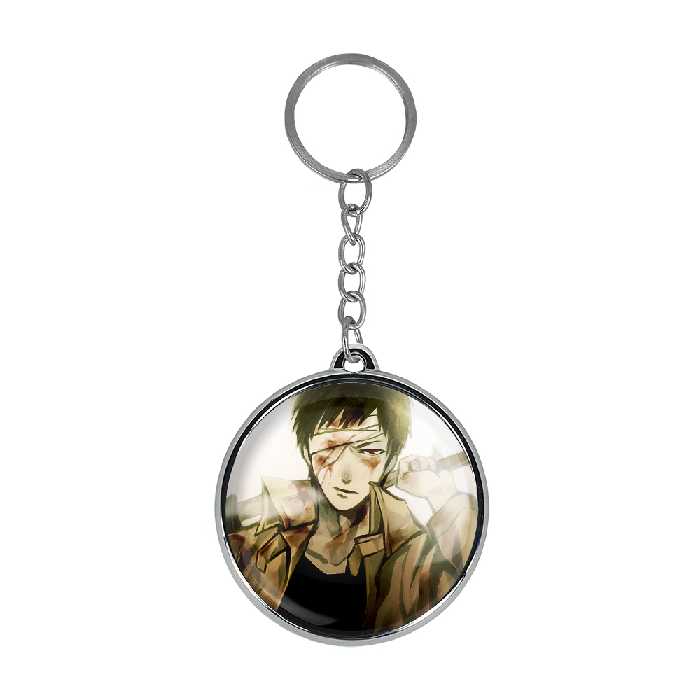 جاکلیدی خندالو طرح جنوس و سایتاما و زامبی انیمه مرد تک مشتی مدل دوطرفه کد 1136411360