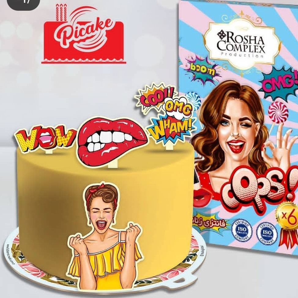 تاپر کاغذی طرح دختر 2