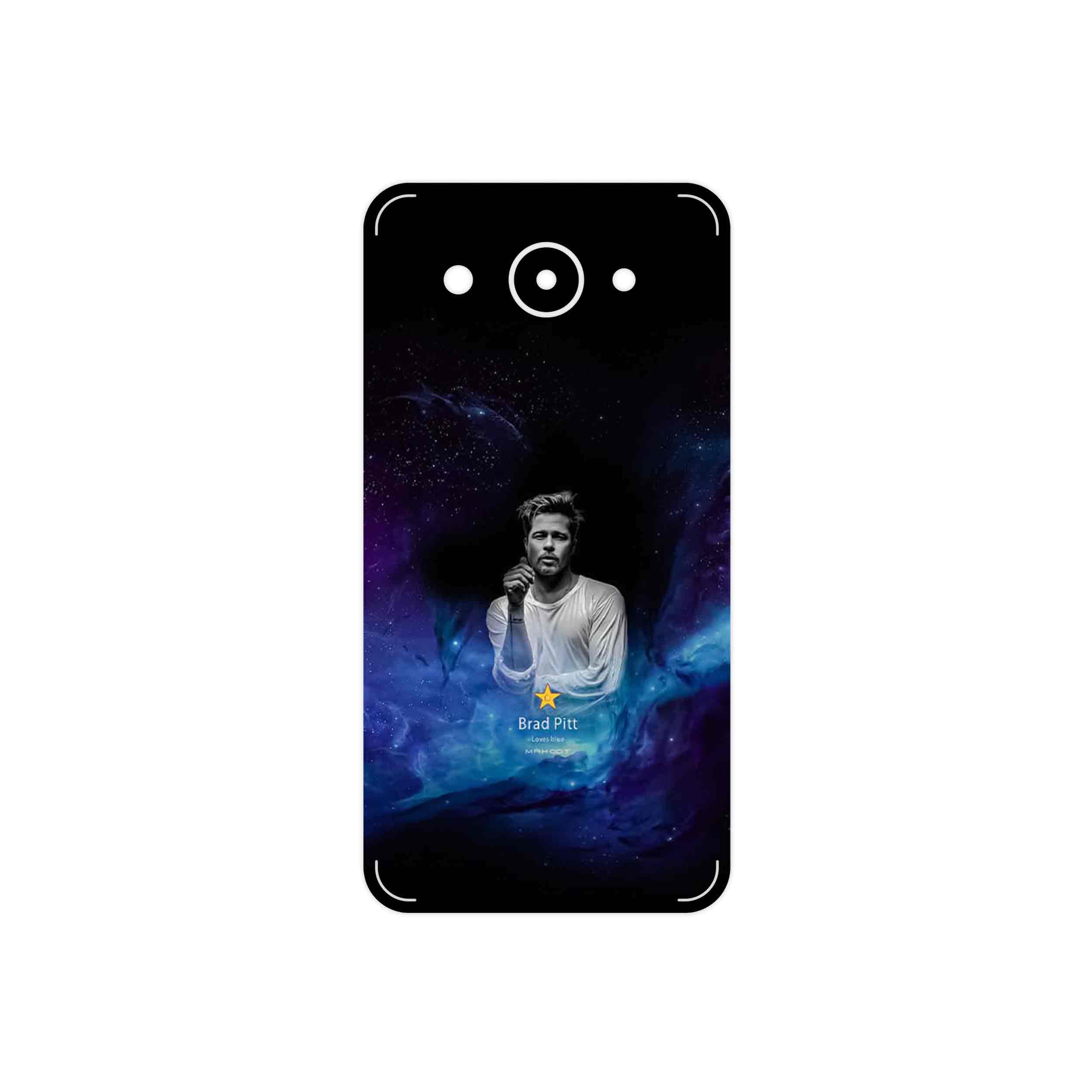 برچسب پوششی ماهوت مدل Brad Pitt مناسب برای گوشی موبایل هوآوی Y3 2017