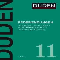 کتاب Duden Redewendungen فرهنگ اصطلاحات آلمانی (سیاه و سفید )