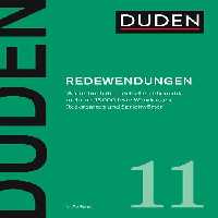 کتاب Duden Redewendungen فرهنگ اصطلاحات آلمانی (سیاه و سفید )