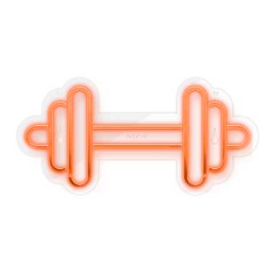 چراغ دیواری نئون دیزاین طرح Dumbbell_ORG