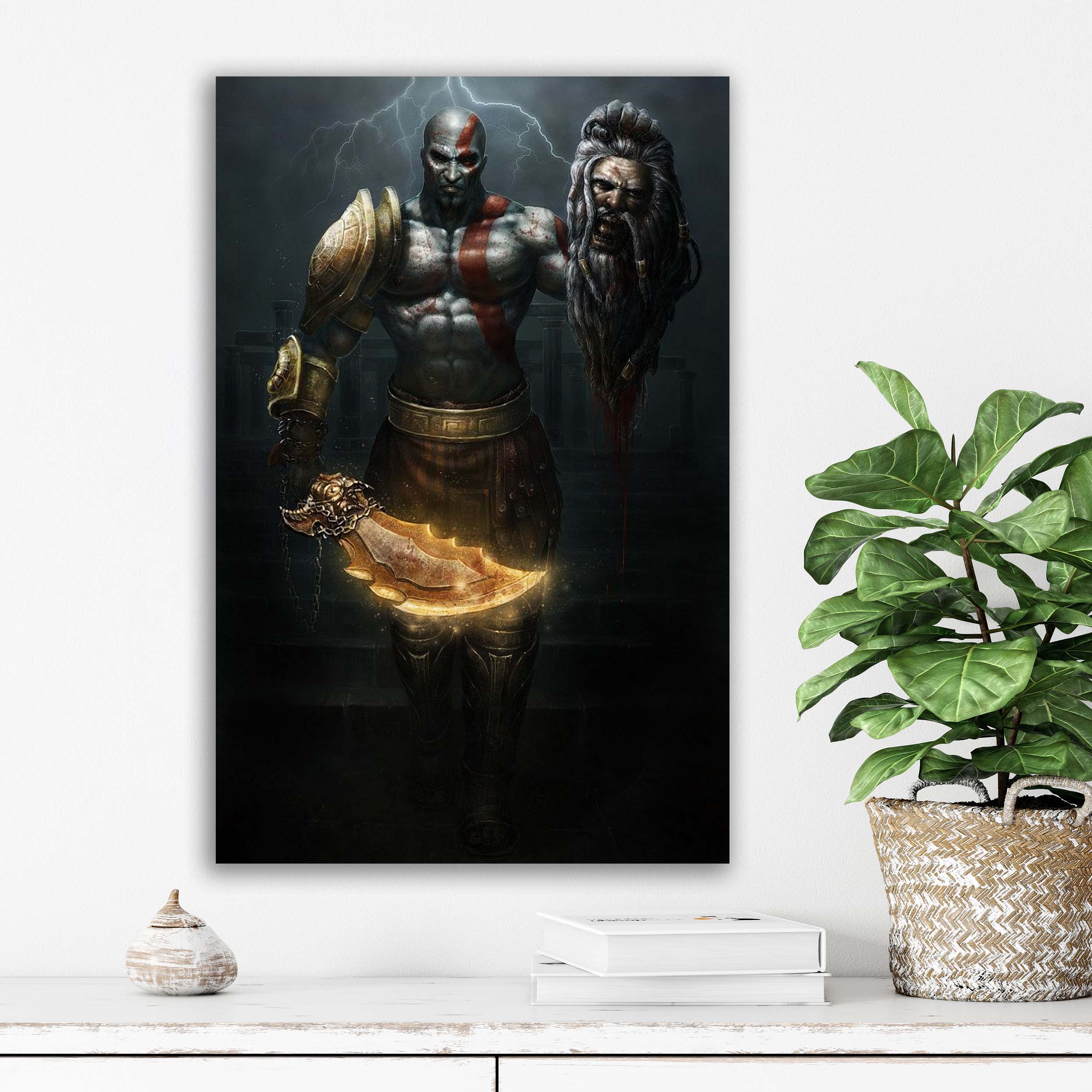 تابلو شاسی آتریسا مدل گاد آف وار god of war