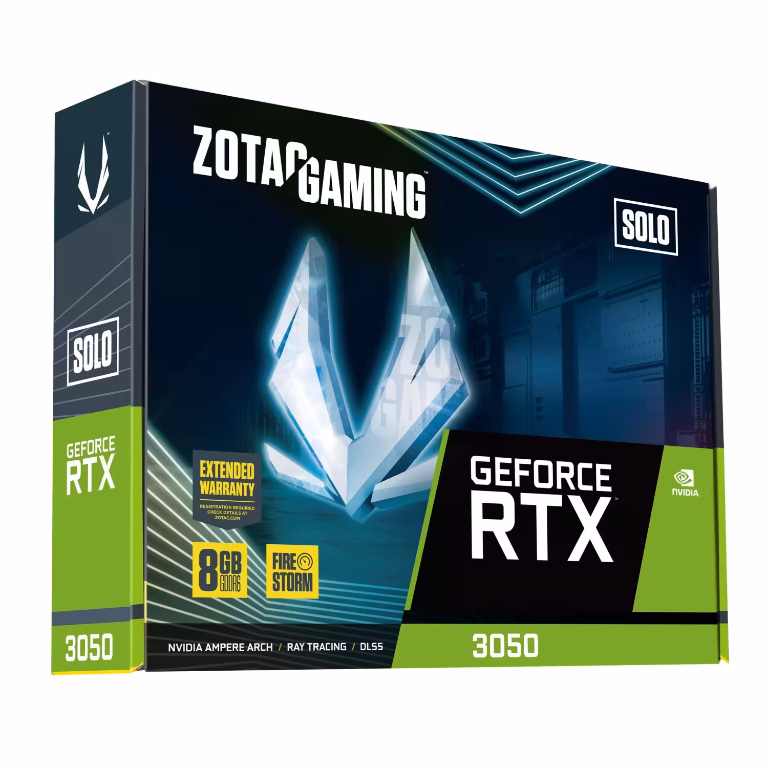 کارت گرافیک Zotac RTX 3050 Solo 8GB   گارانتی اصلی
