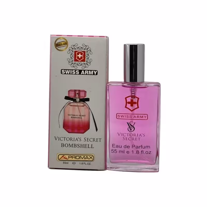 عطر جیبی زنانه سوئیس آرمی مدل بامب شل ویکتوریا سکرت (55 میلی لیتر)

