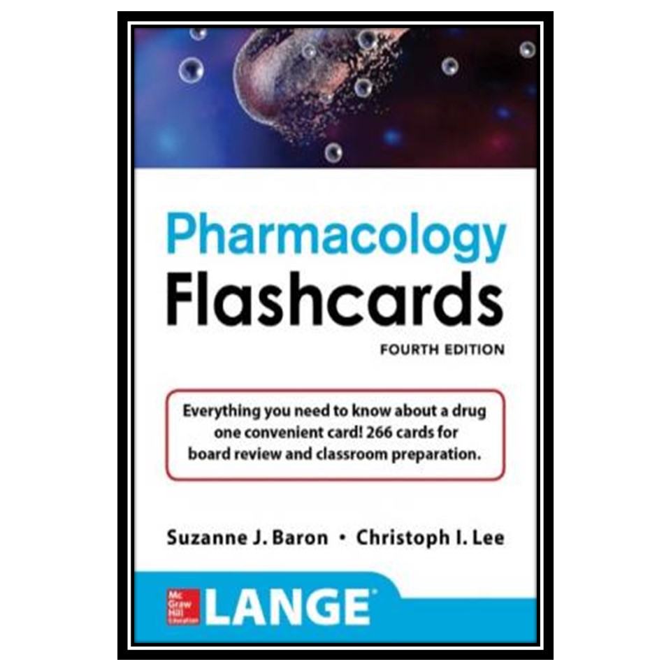 کتاب LANGE Pharmacology Flashcards اثر Suzanne Baron and Christoph Lee انتشارات مؤلفین طلایی