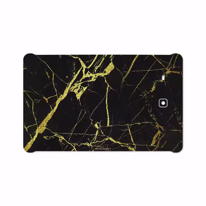 برچسب پوششی ماهوت مدل Graphite-Gold-Marble مناسب برای تبلت سامسونگ Galaxy Tab E 9.6 2015 T561
