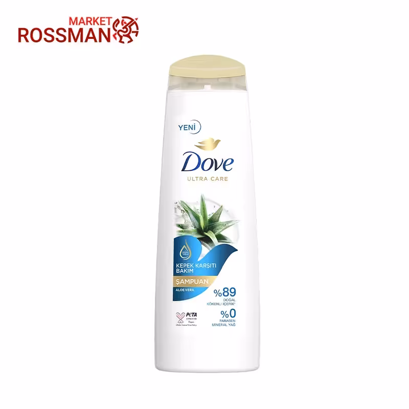 شامپوی ضد شوره داو Dove مدل آلوئه ورا حجم 400 میلی لیتر