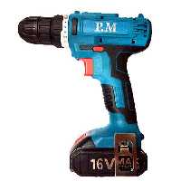 دریل شارژی 16 ولت پی ام مدل MT16