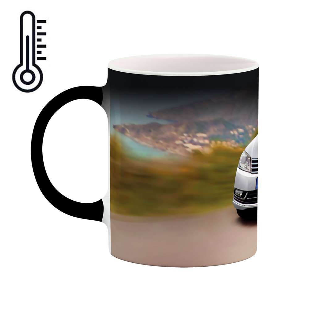 ماگ حرارتی طرح ماشین فولوکس واگن مدل mgh01408