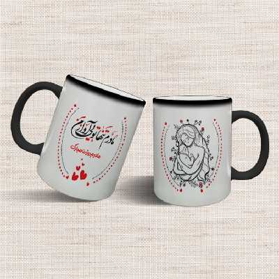 ماگ حرارتی مدل روز مادر کد 6